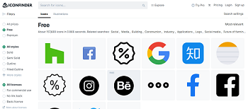 icofinder home page screenshot image