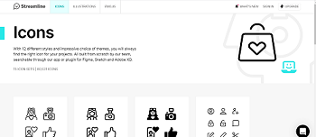 streamline home page screenshot image
